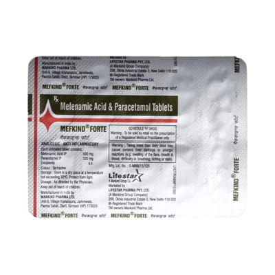 Mefkind Forte Strip Of 10 Tablets
