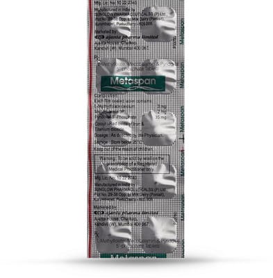 Metaspan Strip Of 10 Tablets