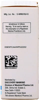 Monticope Bottle Of 60ml Suspension