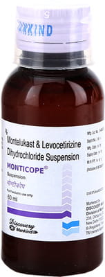 Monticope Bottle Of 60ml Suspension