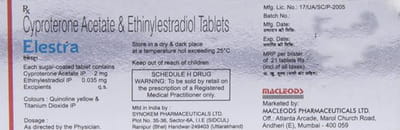 Elestra Strip Of 21 Tablets