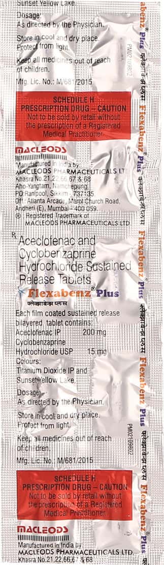 flexabenz plus tablets