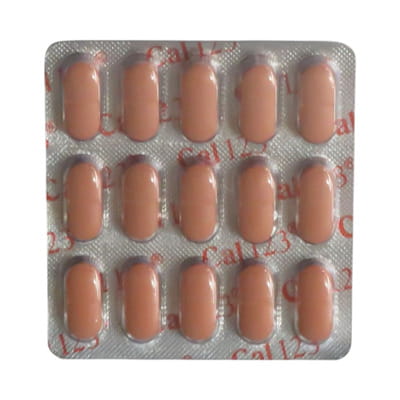 Cal 123 Strip Of 15 Tablets