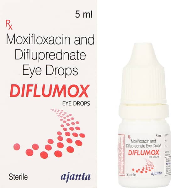 Diflumox Bottle Of 5ml Eye Drops