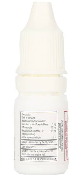 Diflumox Bottle Of 5ml Eye Drops