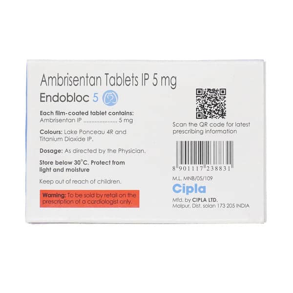 Endobloc 5Mg Strip Of 10 Tablets