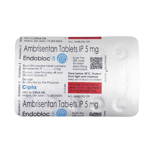Endobloc 5Mg Strip Of 10 Tablets