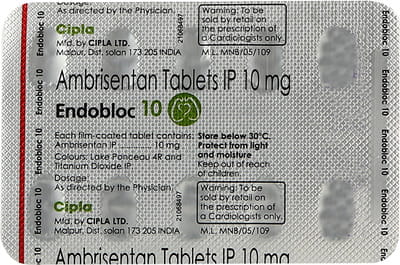 Endobloc 10mg Strip Of 10 Tablets