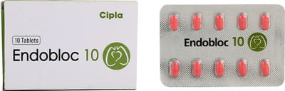 Endobloc 10mg Strip Of 10 Tablets