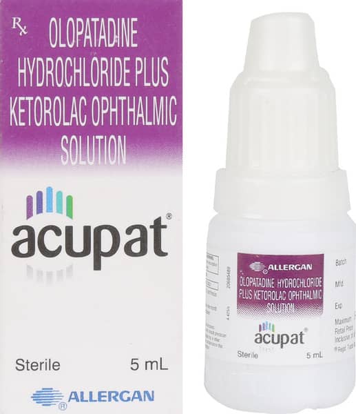 Acupat Bottle Of 5ml Eye Drops