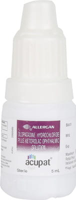 Acupat Bottle Of 5ml Eye Drops