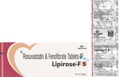 Lipirose F 5mg Strip Of 10 Tablets