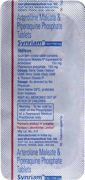 Synriam 150/750mg Tablet