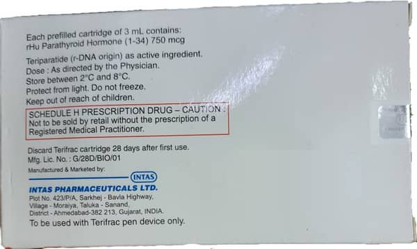 Terifrac 3ml Solution For Injection