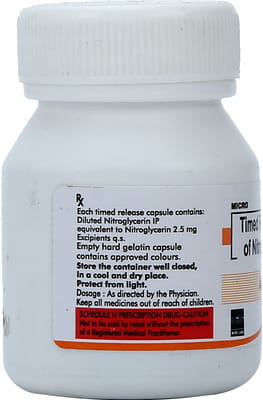 Angiplat 2.5mg Bottle Of 25 Capsules