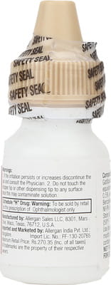 Zymaxid 0.5% Bottle Of 2.5ml Eye Drops