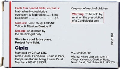 Ivabeat 5mg Strip Of 10 Tablets