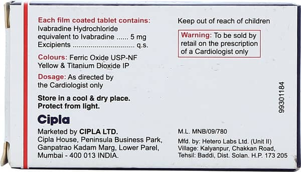 Ivabeat 5mg Strip Of 10 Tablets