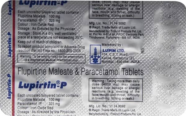 Lupirtin-P Tablet