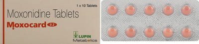 Moxocard 0.2mg Strip Of 10 Tablets