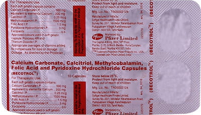 Becotrol Strip Of 10 Capsules