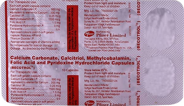 Becotrol Strip Of 10 Capsules