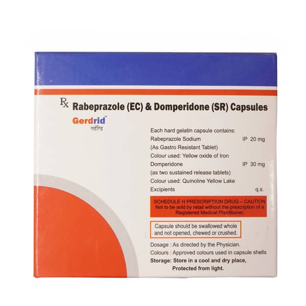 Gerdrid Strip Of 10 Capsules