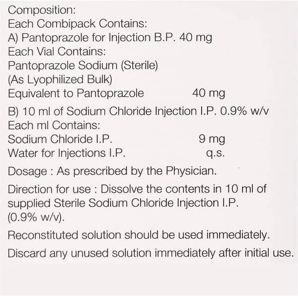Pandiff Iv 40mg Dry Vial Of 1 Powder For Injection 