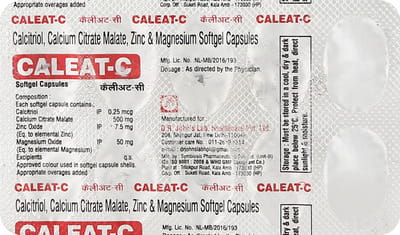 Caleat C Strip Of 10 Capsules