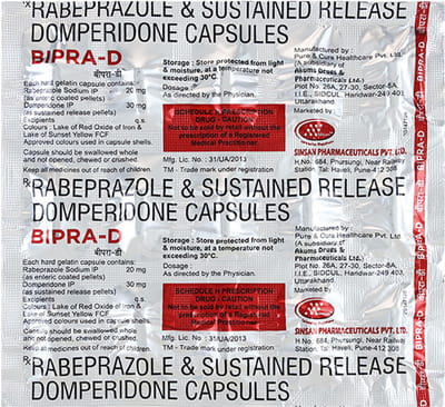 Bipra D Strip Of 10 Capsules