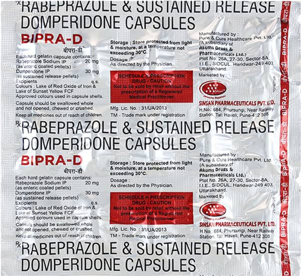 Bipra D Strip Of 10 Capsules