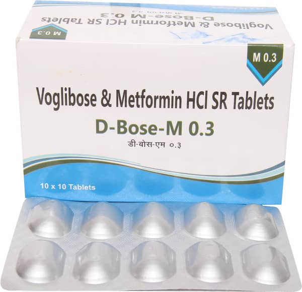 D Bose M 0.3Mg Strip Of 10 Tablets