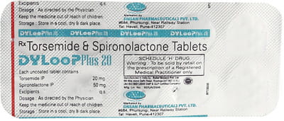 Dyloop Plus 20mg Strip Of 10 Tablets