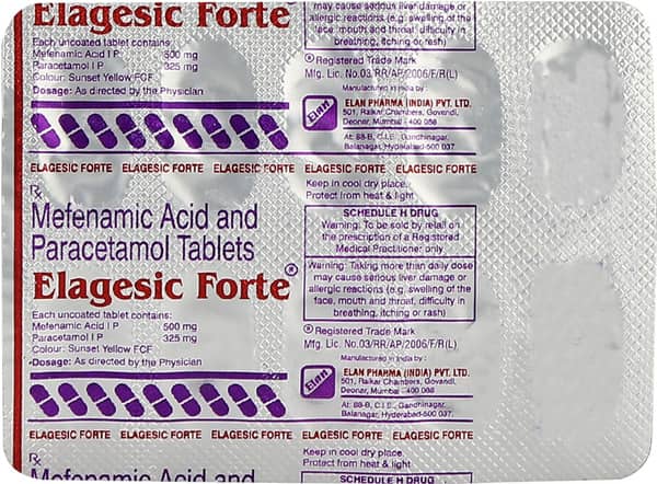 Elagesic Forte Tablet