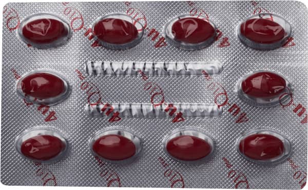 4u Q10 Plus Strip Of 10 Softgel Capsules