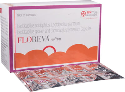 Floreva Strip Of 10 Capsules
