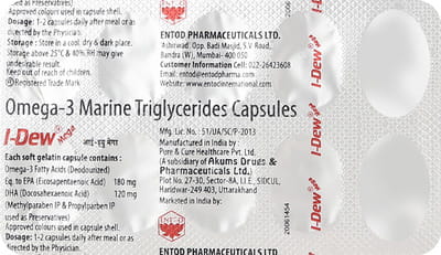 I Dew Mega Strip Of 10 Capsules