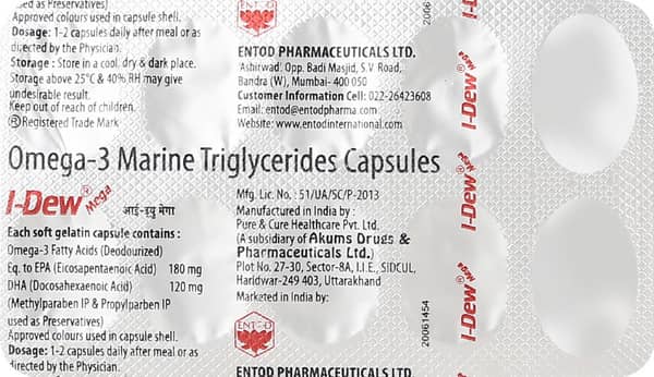 I Dew Mega Strip Of 10 Capsules