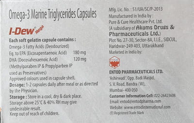 I Dew Mega Strip Of 10 Capsules