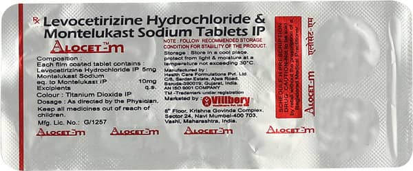 Alocet M Strip Of 10 Tablets