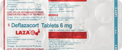 Laza 6mg Tablet