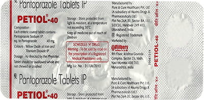 Petiol 40mg Tablet
