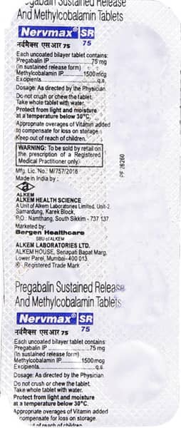 Nervmax SR 75 Tablet