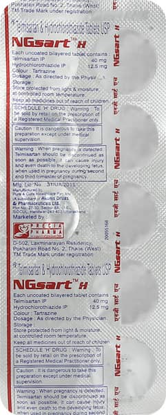 Ngsart H Tablet