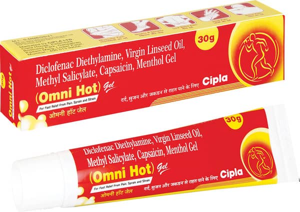 Omnigel Hot Gel 30Gm