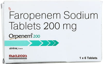 Orpenem 200mg Strip Of 6 Tablets