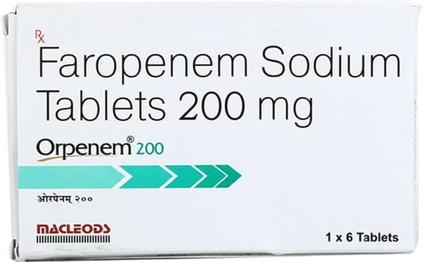 Orpenem 200mg Strip Of 6 Tablets