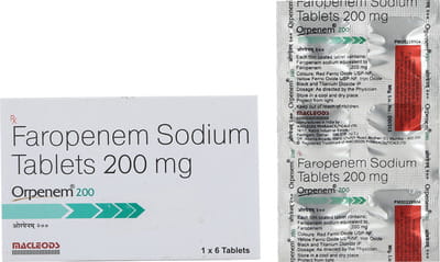 Orpenem 200mg Strip Of 6 Tablets