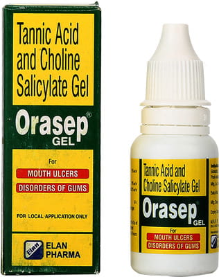 Orasep Bottle Of 15ml Mouth Gel