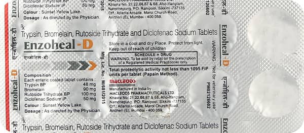 Enzoheal D Strip Of 10 Tablets